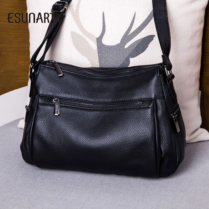 斜挎包大容量真皮女士包包