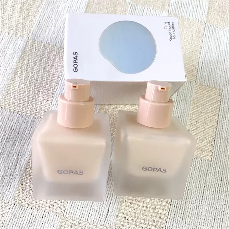 高柏诗天空之境时空粉底液秋冬干皮轻薄遮瑕持久不脱妆bb霜奶油肌