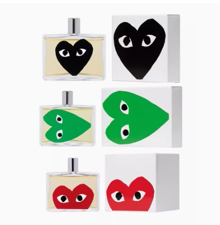 正品comme des garcons cdg play川久保玲play中性 香水 100ml