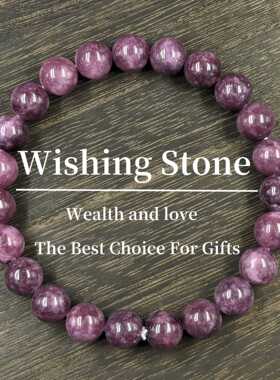 跨境爆款手链8mm天然石榴石手串男女皆宜舒俱来时尚潮流礼物串珠