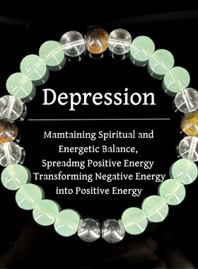 跨境爆款手链虎眼石赤铁矿绿东陵白水晶时尚天然碧玉手链礼物手串