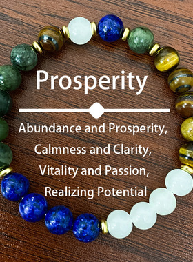 跨境爆款手链虎眼石南方玉天然石手串欧美蓝色新潮宝石绿松石串珠