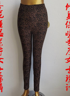 驼绒不臃肿打底保暖棉裤喜妮厂