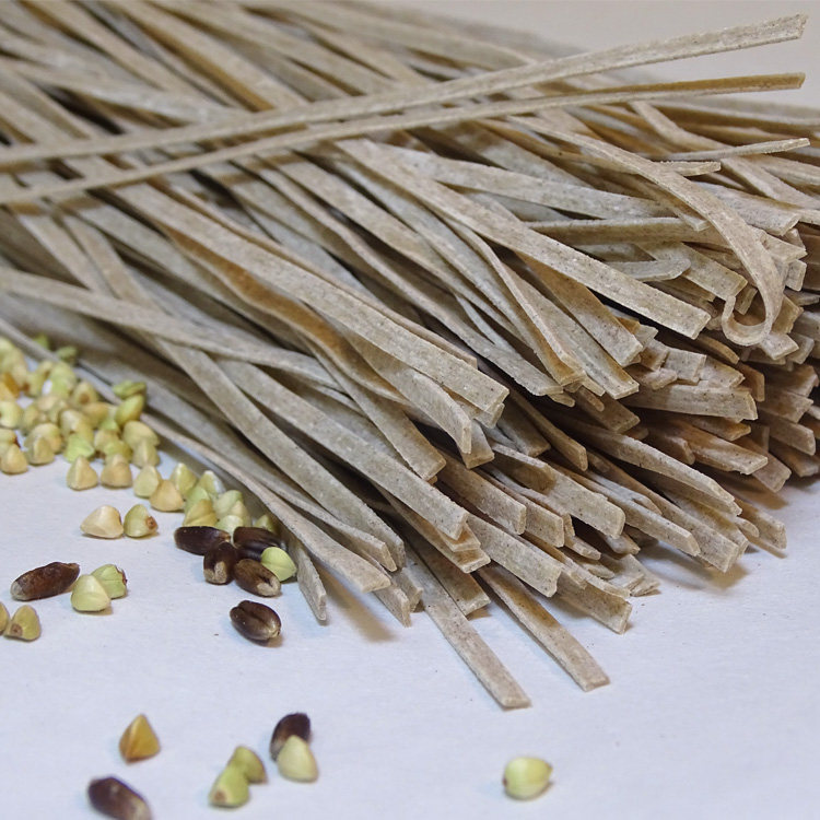 【黑麦荞麦面条】荞麦挂面 农家全麦无添加粗粮面条500克非苦荞面