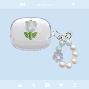 适用于倍思BP1NC耳机保护套倍思Baseus M2s蓝牙耳机壳透明BS1NC软套m2spro可爱MP1卡通m3女M3S软壳套 Bowie