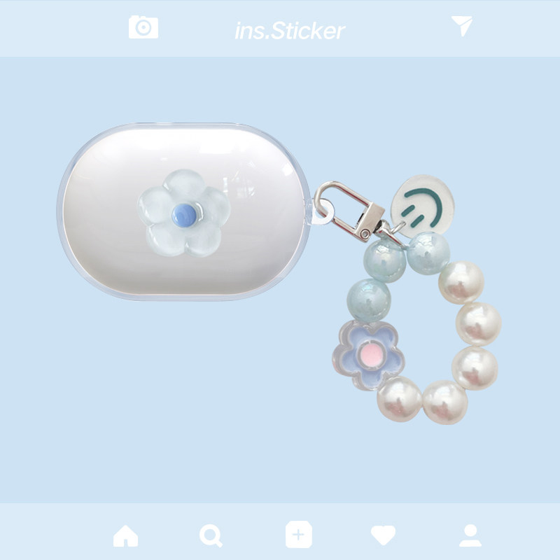 适用于Bose Quietcomfort新一代QC小鲨2代消噪耳塞耳机保护套Bose QC小鲨二代耳机壳透明可爱软壳套