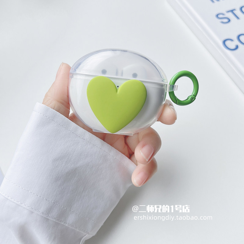 适用OPPO Enco Air4 pro可爱R3耳机Air3保护套X2透明free4丹拿版clip耳机x3壳air5pro保护air4i透明2i壳R4套