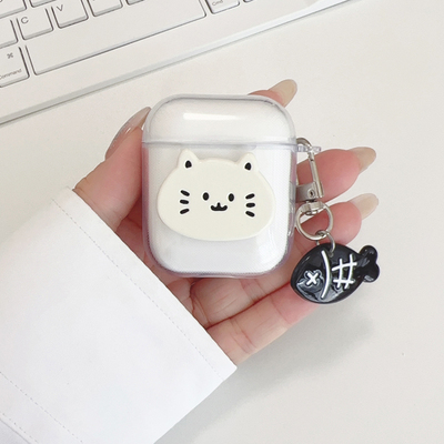 适用于奢音smallpods s1小金标耳机保护套卡通透明蓝牙耳机壳SHEYIN SmallPods S1可爱透明软壳套