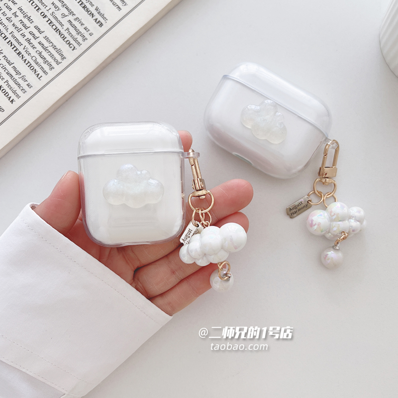 适用OPPO Enco Air4 pro可爱R3耳机Air3保护套X2透明free4丹拿版clip耳机x3壳air2pro保护air4i透明2i壳R4套