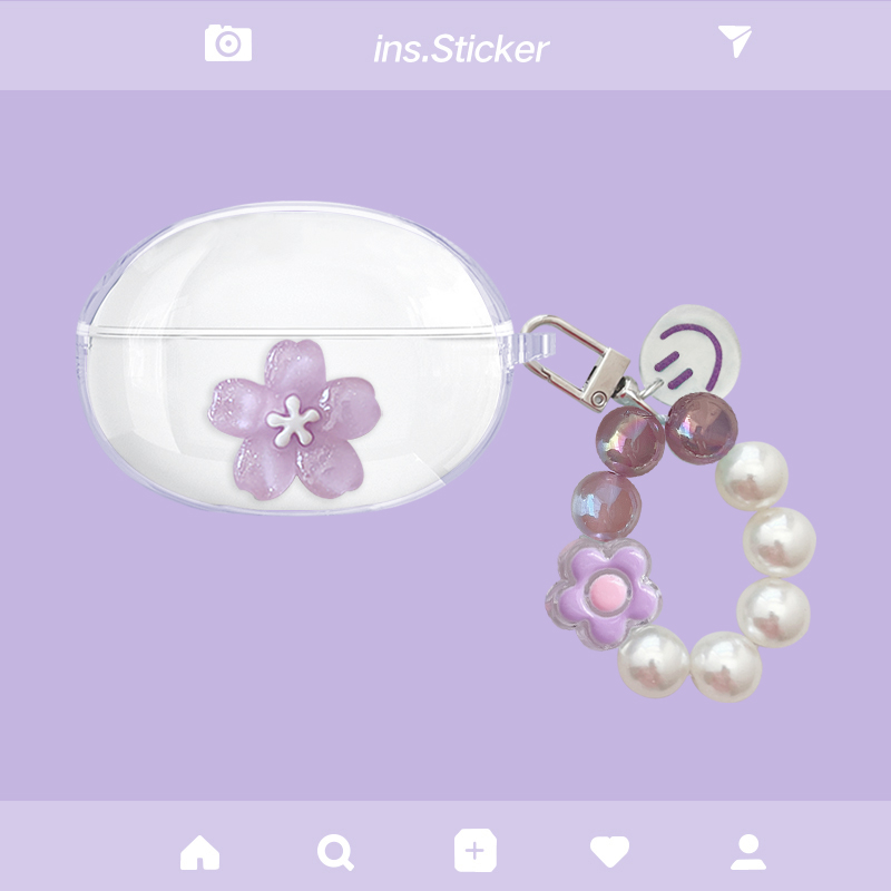 适用于Edifier漫步者Lolli Clip AI耳机保护套lolliclip耳夹式耳机壳lollipro se透明XC1防摔可爱卡通软壳套