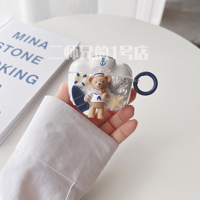 适用于EDIFIER漫步者TWS NB3耳机保护套nb3透明可爱卡通女软壳套