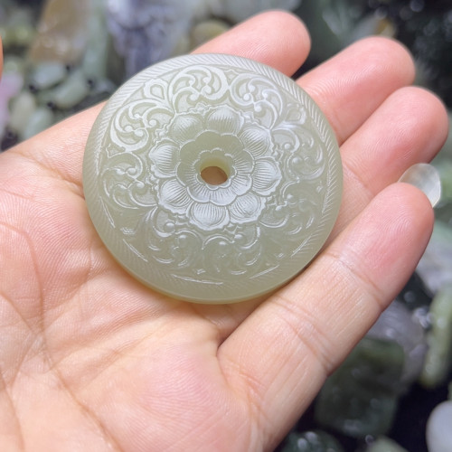 百花平安扣