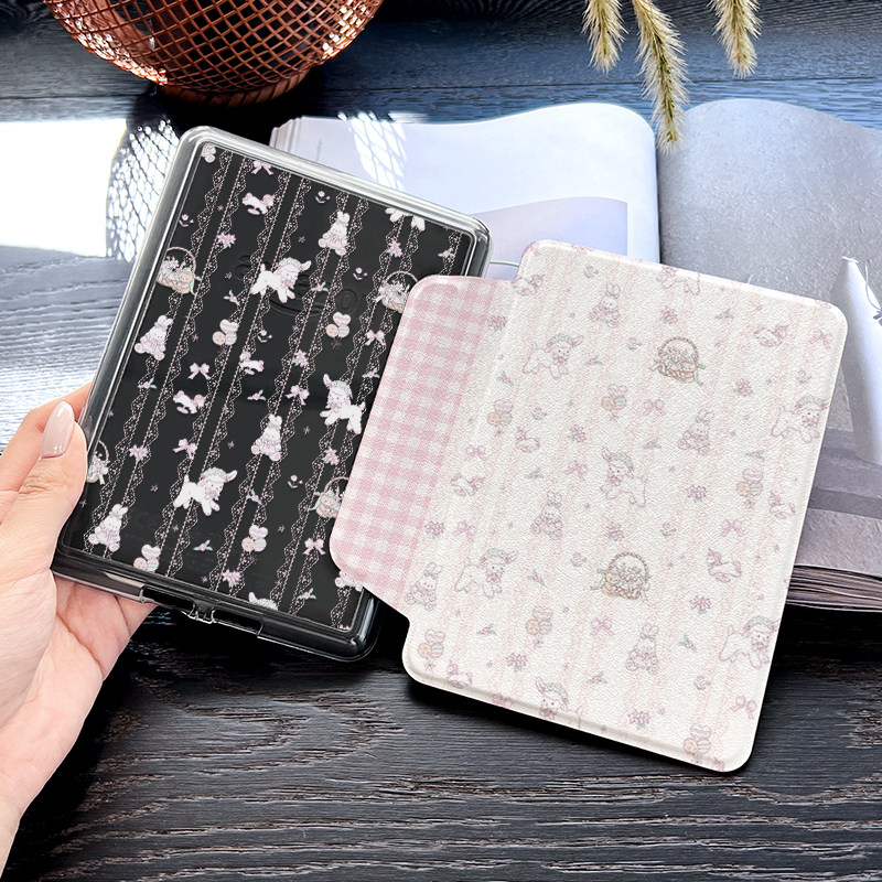 磁吸可拆分手持带Kindle保护套图片