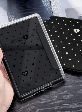 亚克力透明壳适用kindle手持带款kpw4软壳可拆分带休眠青春版658防摔松紧带kpw123全包kindle