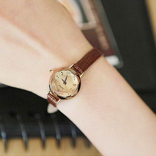 julius聚利时韩国时尚 细皮带女表小巧迷你小表盘学生防水女士手表