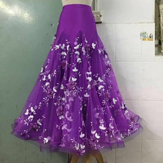 摩登舞交谊舞摩登舞演出比赛裙子