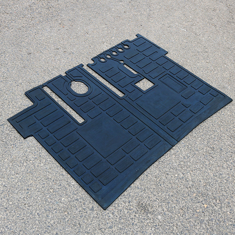 叉车踏板脚垫驾驶室地垫底板橡胶垫适用于合力杭叉3-3.5t脚踏皮