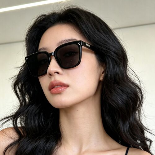GM方形大框防紫外线太阳镜女款