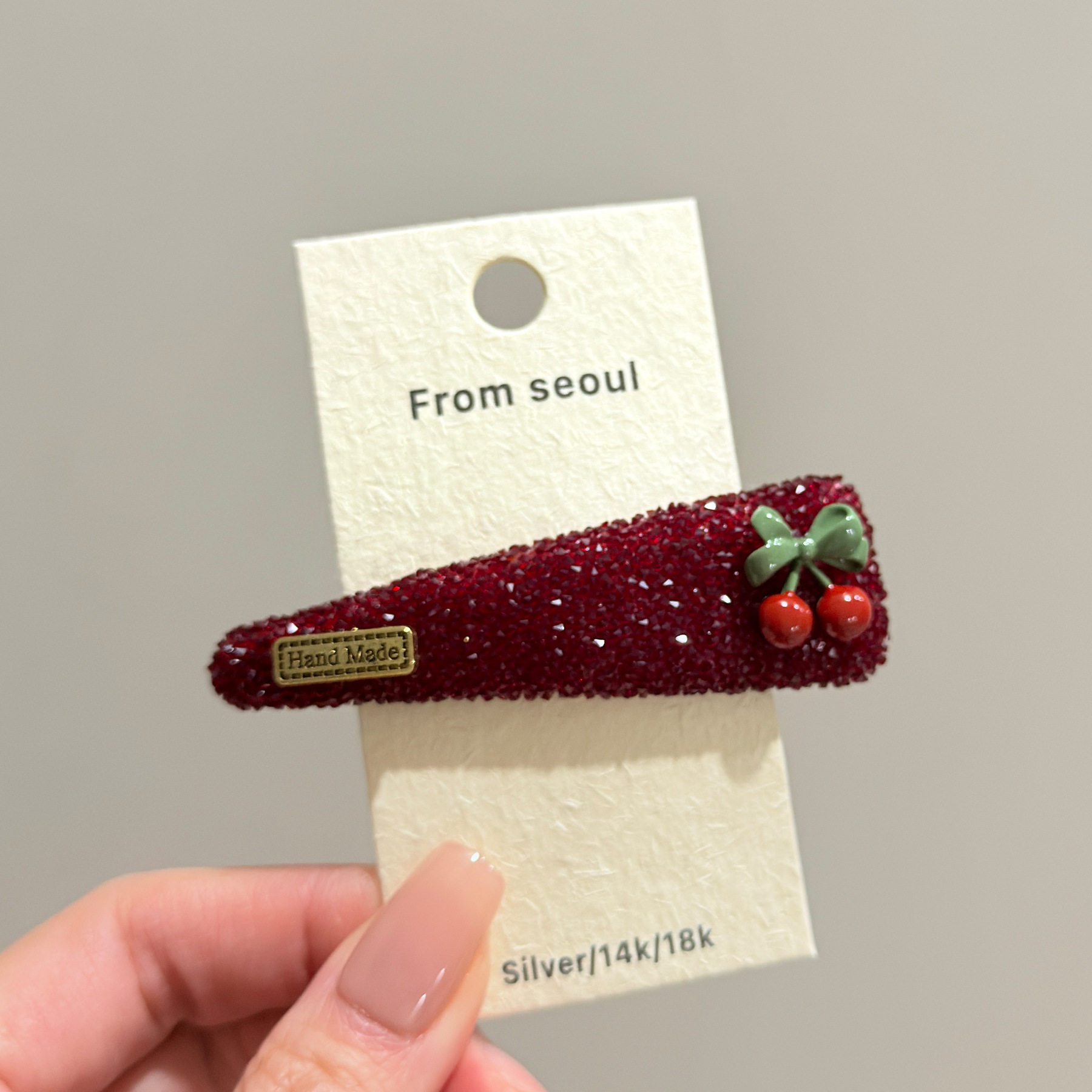 一只价格 新年红色精致碎钻樱桃发夹甜美可爱少女百搭刘海BB夹子,饰品/流行首饰/时尚饰品新,民族风发饰,淘宝优惠券,粉丝福利购,淘宝优惠卷