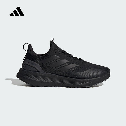 adidas阿迪达斯男女鞋2025冬PUREBOOST 5 CLIMAWARM跑步鞋 JI0303