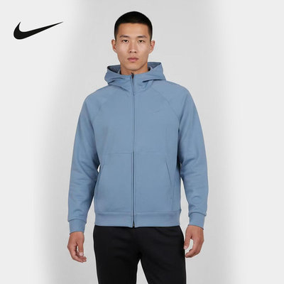 Nike耐克运动外套男2026春季休闲宽松针织连帽防风夹克II1309-486