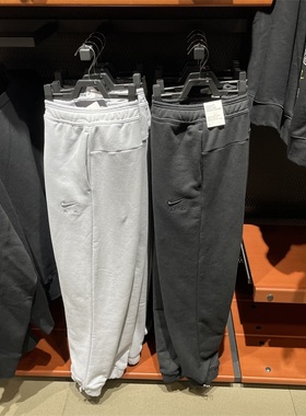 正品NIKE耐克运动裤男士2023春季保暖简约休闲针织长裤DV9846-010
