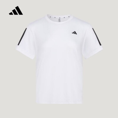 adidas阿迪达斯运动短袖女2026夏季休闲透气速干T恤KU8745 KU8746