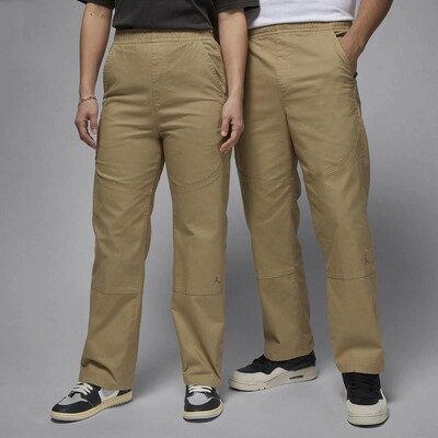 耐克男裤2025春季新款Jordan运动休闲梭织直筒透气长裤HF9330-257