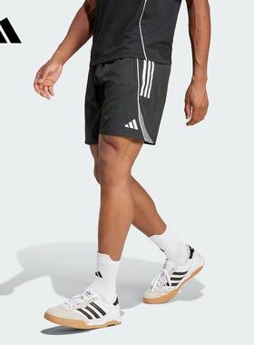 adidas阿迪达斯男子2025夏季新款足球训练运动速干梭织短裤IW0407