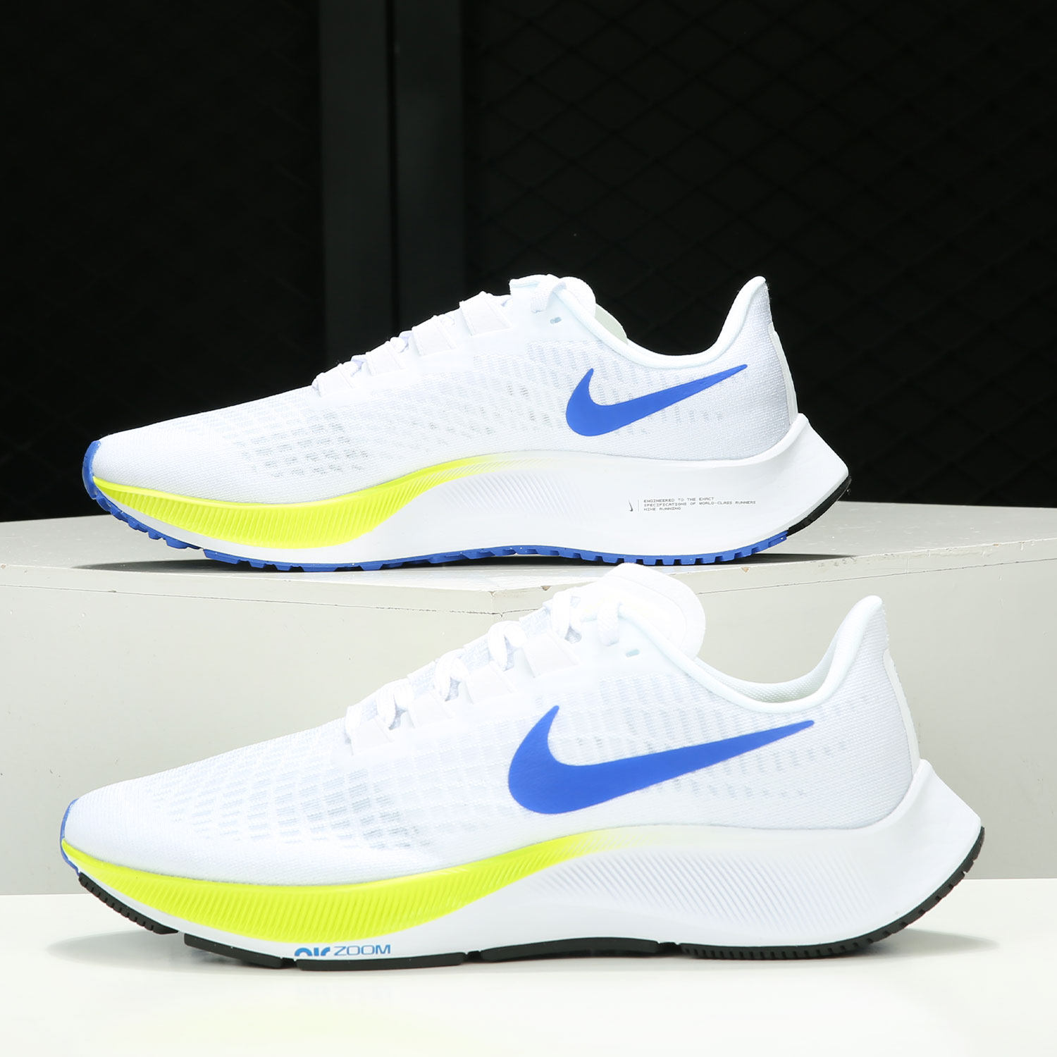 nike/耐克跑步鞋男子zoom pegasus 37飞马气垫鞋缓震运动鞋bq9646
