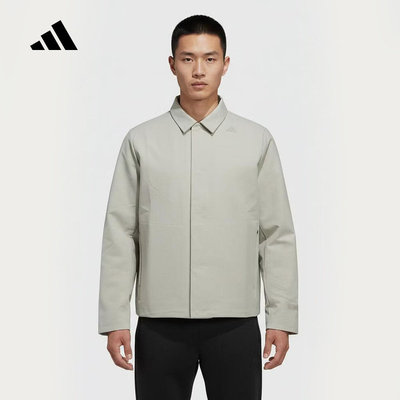 adidas阿迪达斯外套男2026春武宗系列梭织翻领夹克KG0840 KG0841
