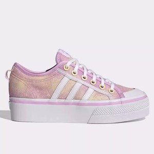 Adidas/阿迪达斯三叶草板鞋女子Nizza运动耐磨时尚休闲鞋 GY9476