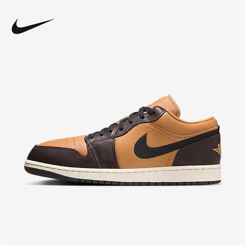 耐克男鞋2025春季AIR JORDAN 1 LOW AJ1低帮运动休闲鞋HQ3603-201