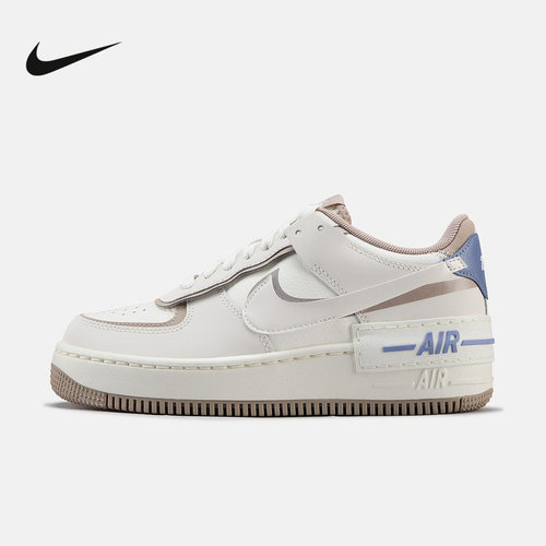 Nike耐克女鞋新款冬季AF1 SHADOW小空军低帮运动休闲鞋IO7594-101