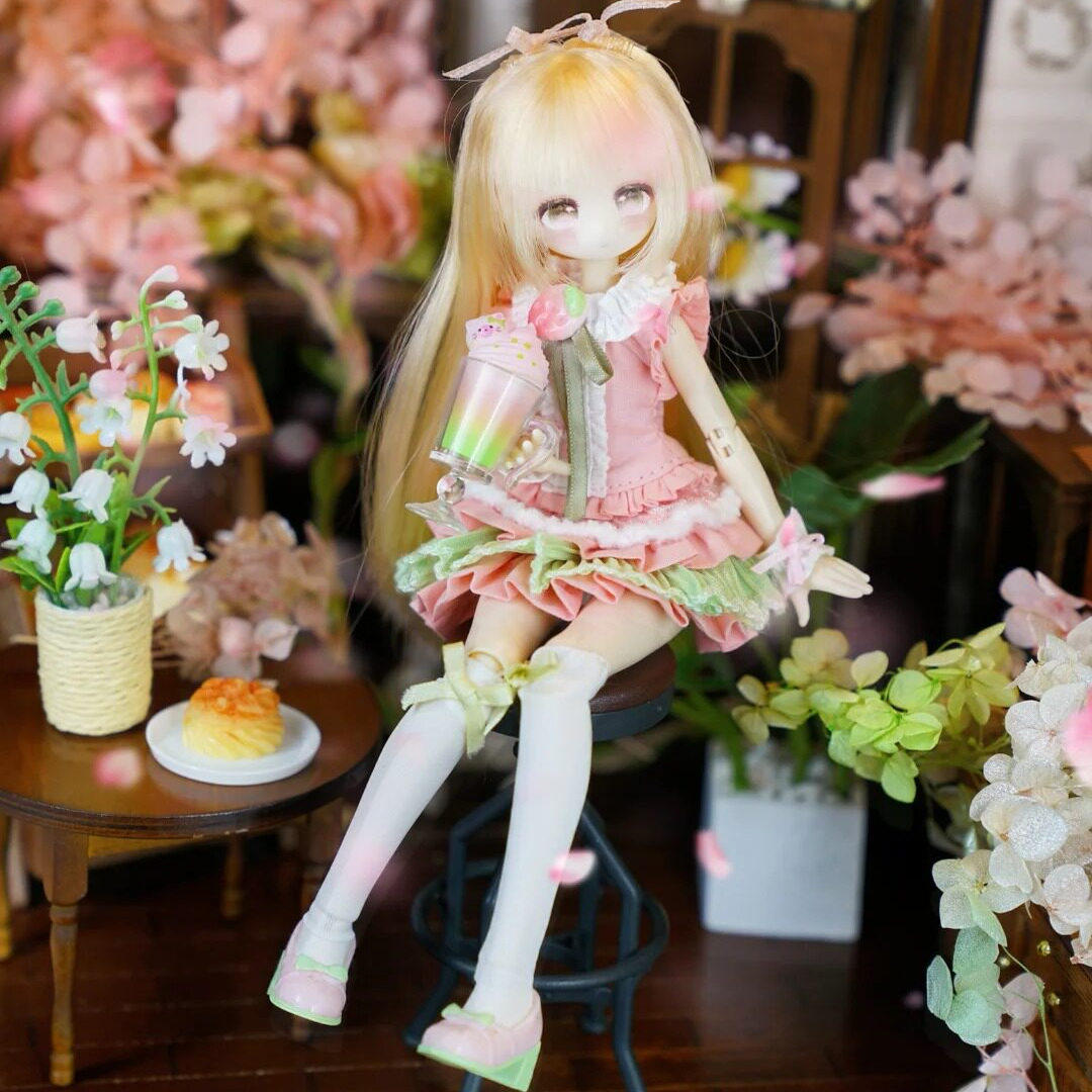 【全网首批】悸动瞬息未语集四季喫茶物语BJD盲盒植发潮玩礼物