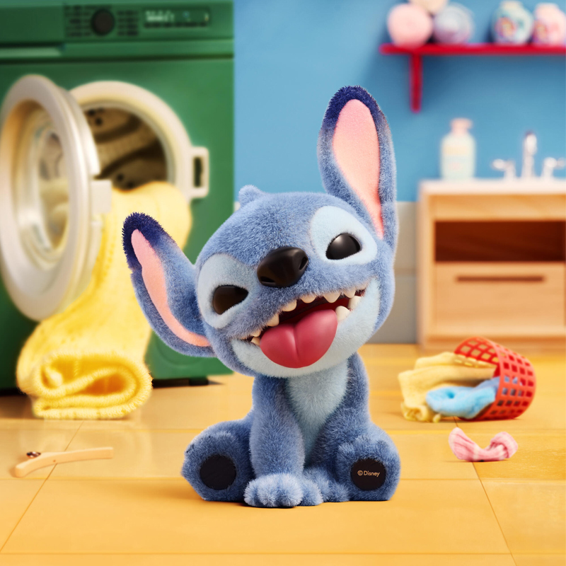 新品MINISO名创优品史迪奇哪里不乖了系列盲盒植绒公仔摆件礼物