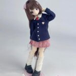 新品别动我的齐刘海BJD盲盒特六植发可动人偶潮玩摆件女生礼物