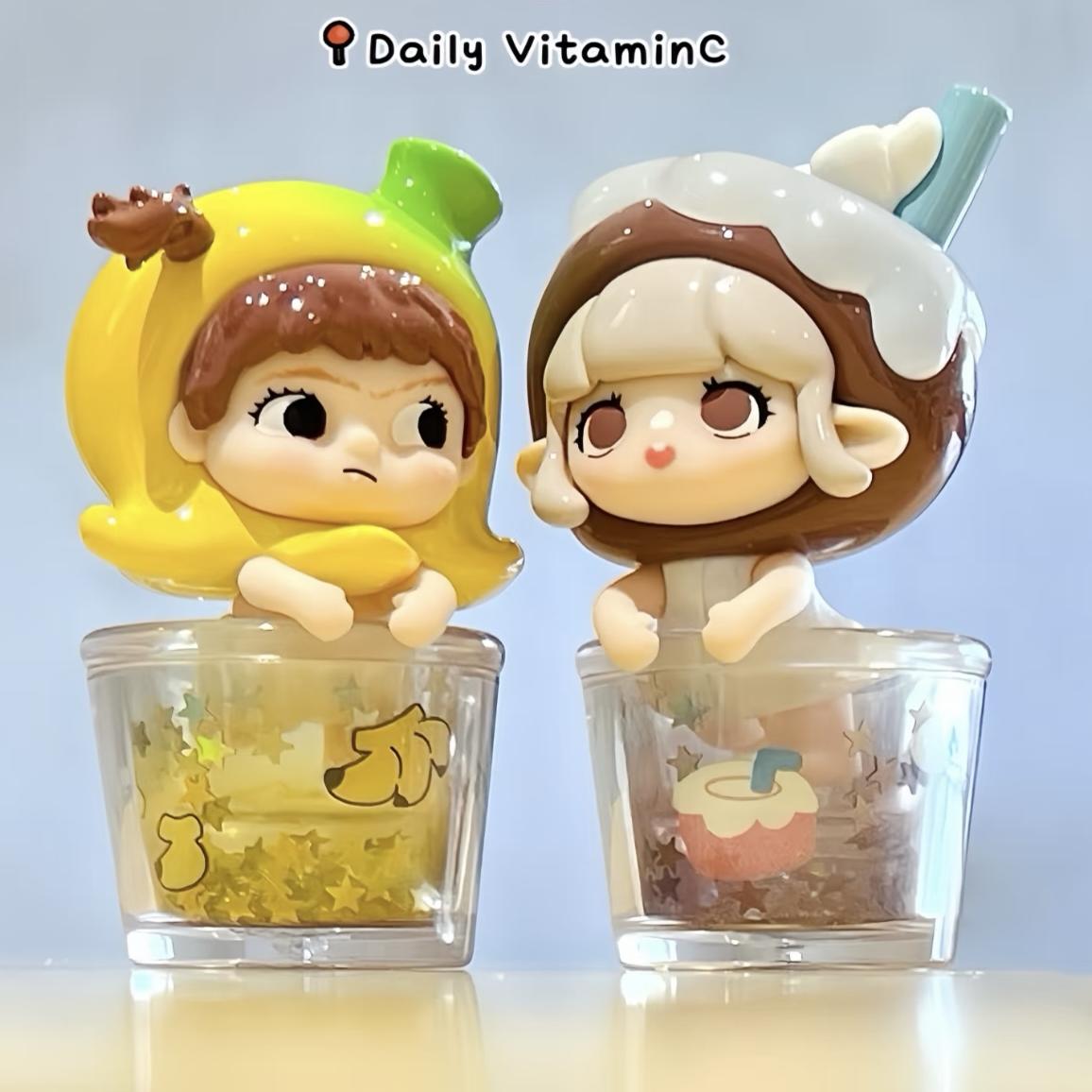 Letsvan熠起全明星每日维C系列萌粒mini盲盒手办潮玩盲盒手办