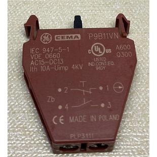 美国通用电气 P9B01VN 按钮开关触点 P9B11VN CEMA P9B10VN
