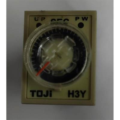 TOJI H3Y 台湾统 H3Y-2E H3Y-4E H3Y-2 24VDC 220VAC 时间继电器