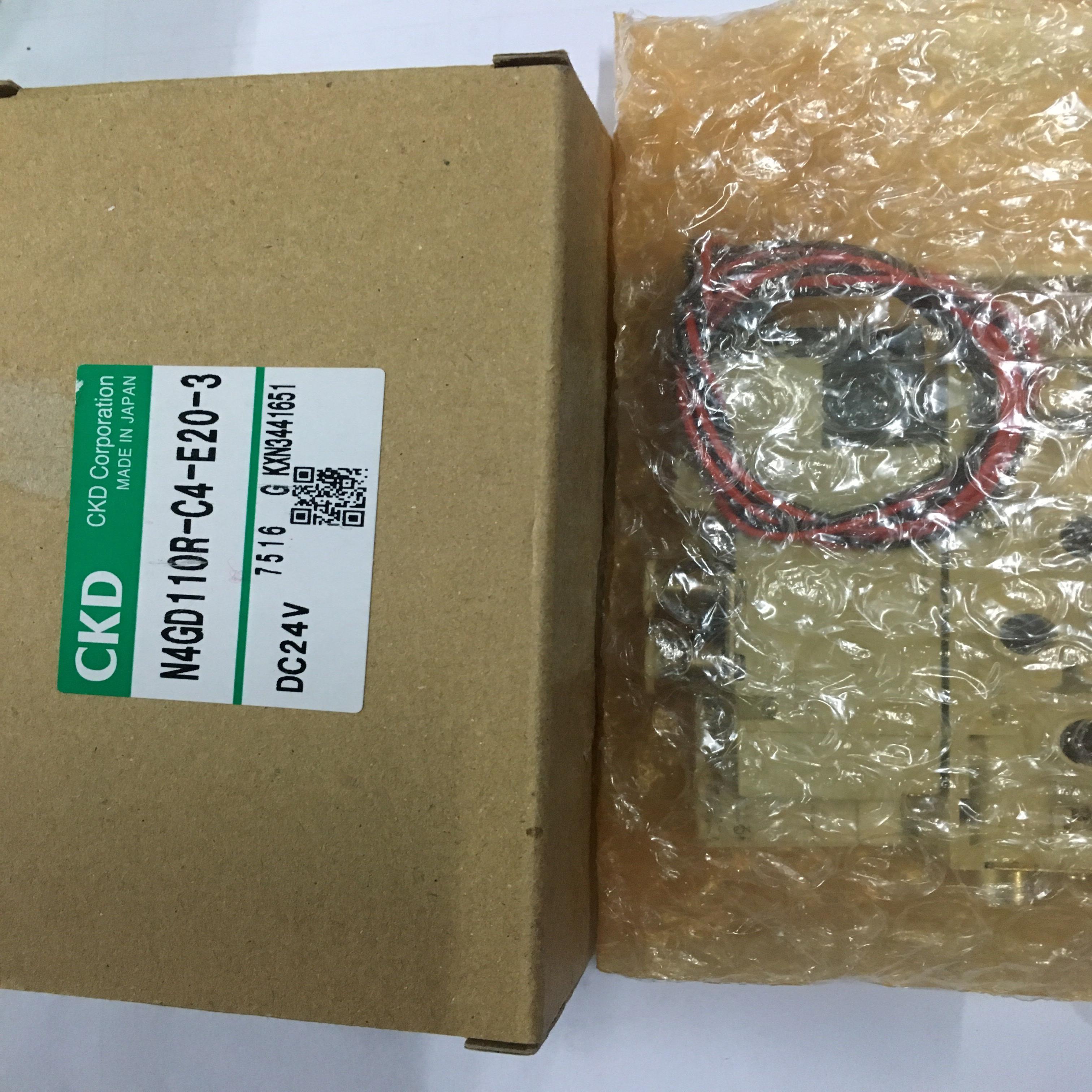 芬芳N4GD110R-C4-E20-3现货CKD电磁阀DC24V全新原装当天发货*