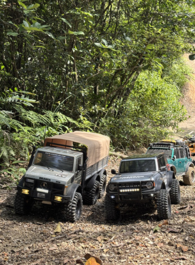 crossrc NT4 NT6改装配件 保险杠车厢护栏牛栏杠排气管改装件心情