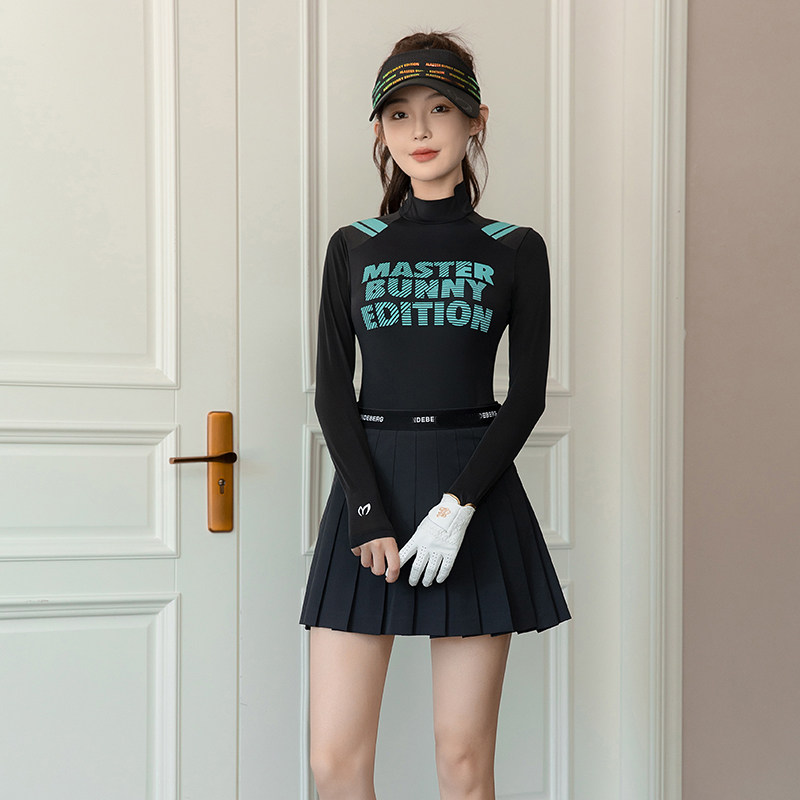 韩国高尔夫服装女春夏兔耳半高领冷感长袖t恤双耳网球防晒打底衫,运动/瑜伽/健身/球迷用品,高尔夫上装,淘宝优惠券,粉丝福利购,淘宝优惠卷