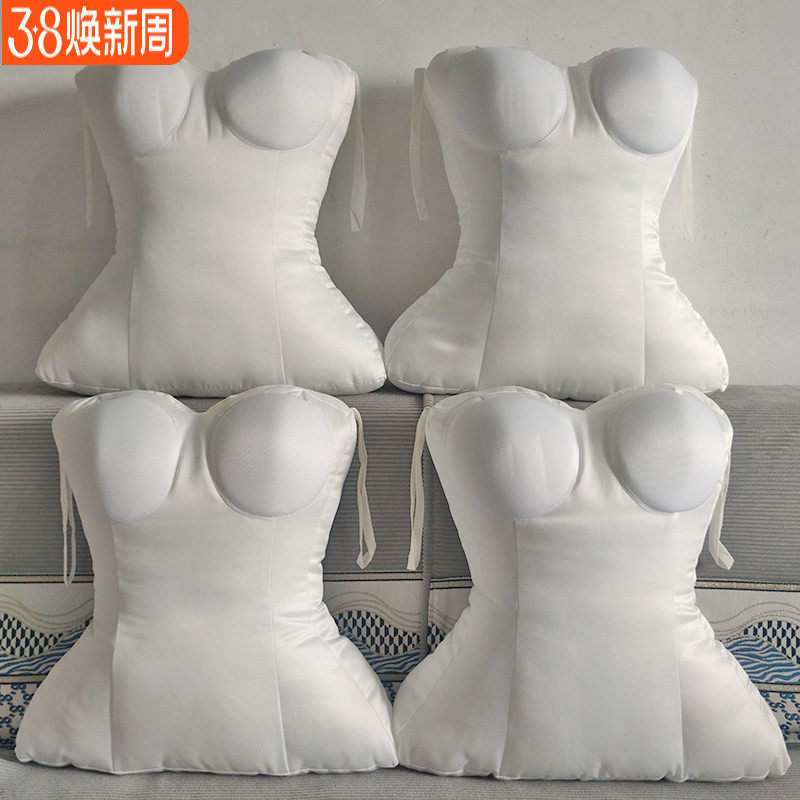 婚纱礼服半身软体填充悬挂假模特立体软撑展示架子服装模特道具女