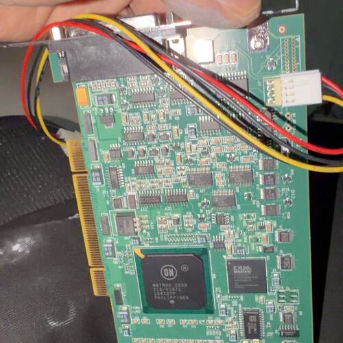 议价Matrox METEOR2-MC/4采集卡，Y751-04可维修