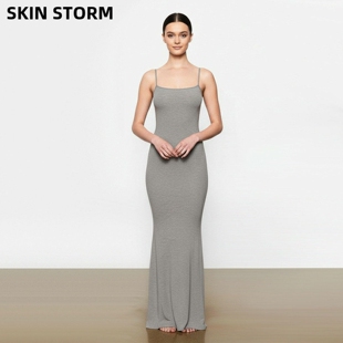 Skims连衣裙后妈裙卡戴珊辣妹吊带裙性感修身 STORM裙 包臀裙SKIN