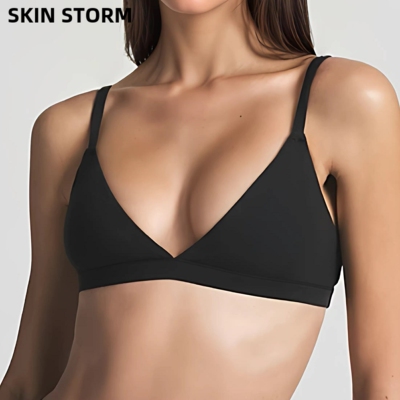 SKIMS无痕文胸聚拢瑜伽运动内衣