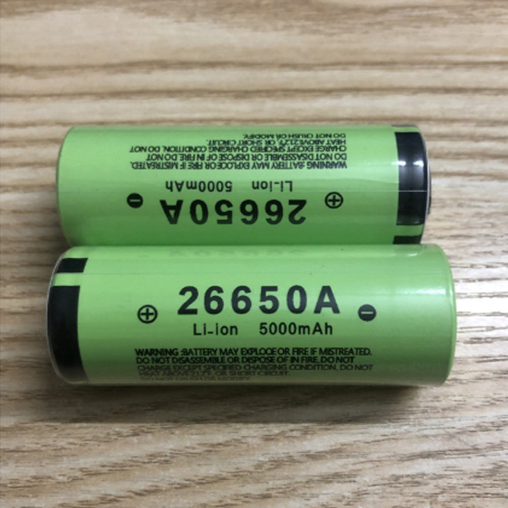 3.7v松下26650尖头锂电池