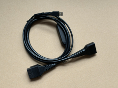 元征原厂X431DOIP协议转接线转换头适用PRO3S+V3.0序号98878开头
