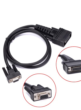 元征431pro3s+v5.0/pad5/pad7超级远程诊断盒C端接头测试主线1米